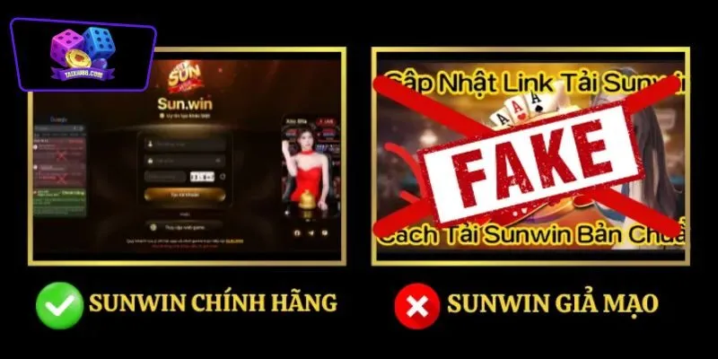 Hiểu rõ phân biệt Hitclub và Sunwin giả mạo để bảo vệ tài khoản