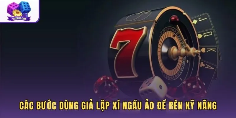Quy trình rèn luyện kỹ năng với giả lập xí ngầu ảo
